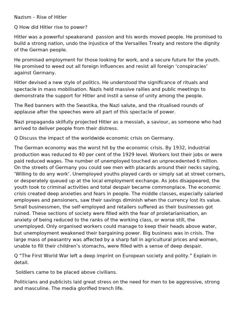 Paper 1 | PDF | Nazi Germany | Gestapo