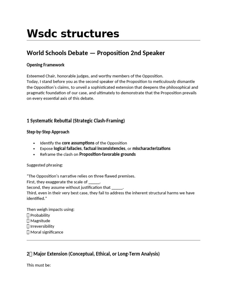 WSDC Structures | PDF | Proposition | Logic