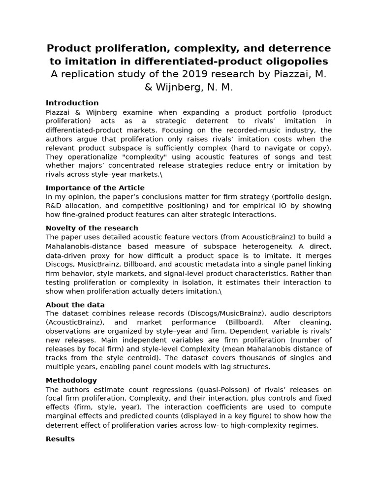 Term Paper Proposal | PDF | Imitation | Complexity