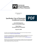 Specification Tests of Parametric Dynamic Conditional Quantiles