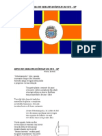 Bandeira e HINO DE SEBASTIANÓPOLIS DO SUL