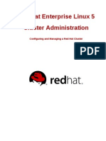 Red Hat Enterprise Linux 5 Cluster Administration en US