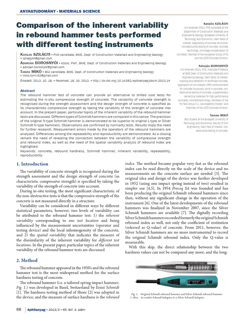 Comparison of The Inherent Var | PDF | Accuracy And Precision ...