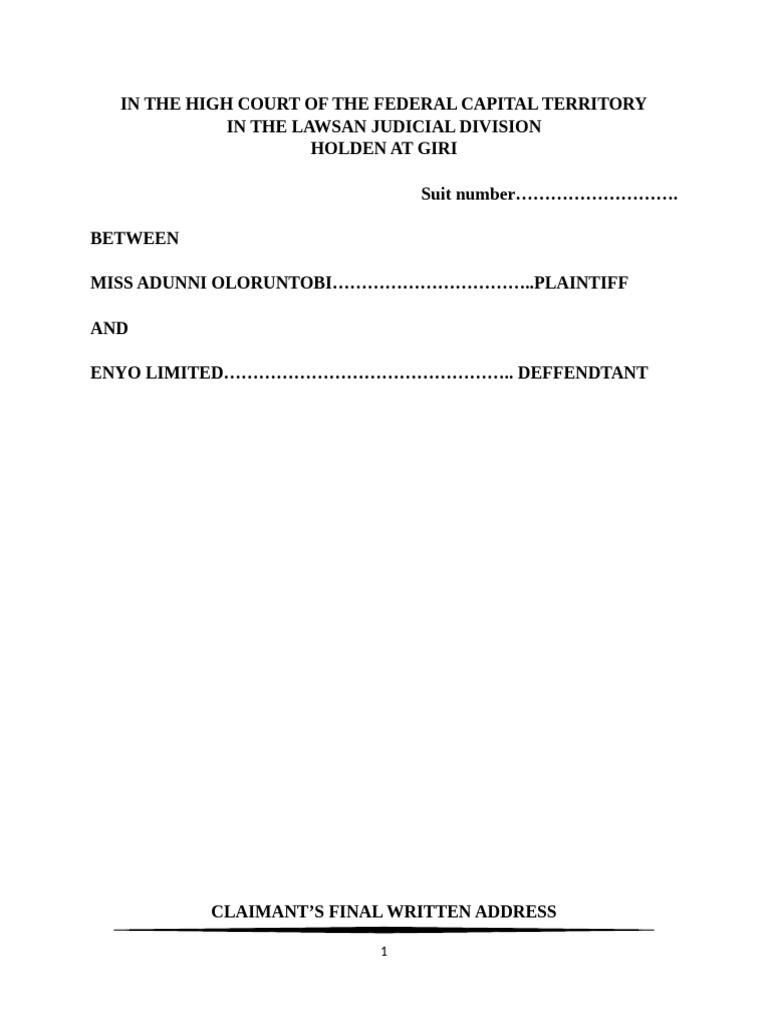 Written Address | PDF | Audit | Forgery
