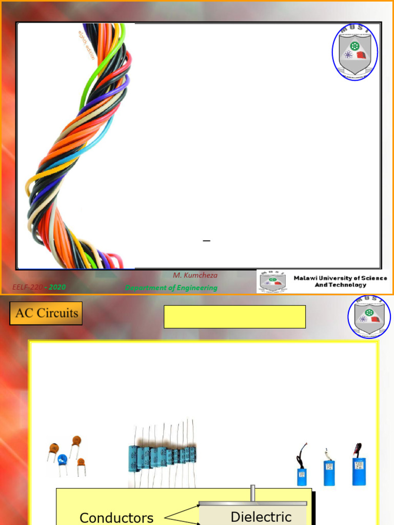 LECTURE 9 - The Basic Capacitor | PDF | Capacitor | Capacitance