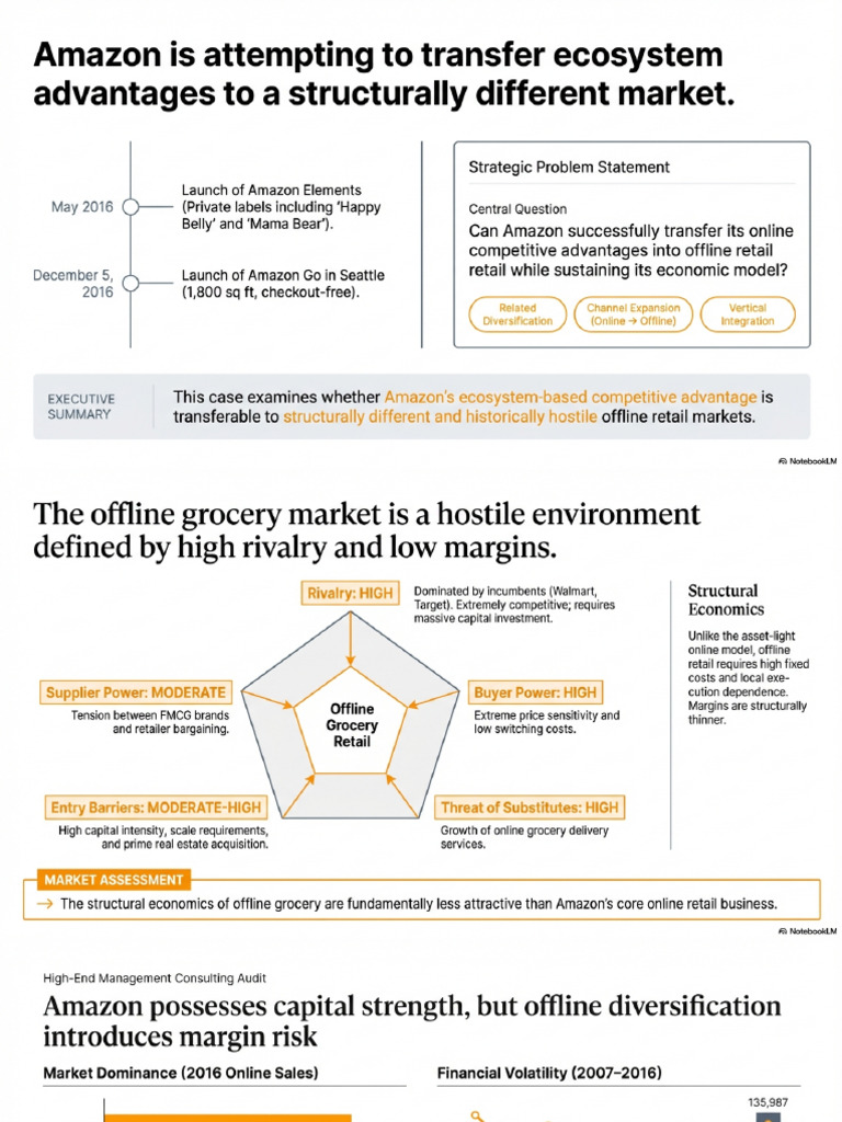 Amazon Go Strategic Analysis | PDF