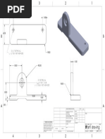 Hinge Detail Engineering Drawing | PDF