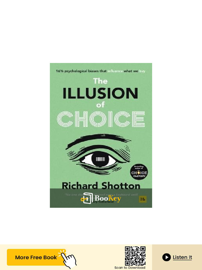 The Illusion of Choice PDF | PDF | Habits | Decision Making