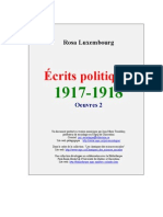 Ecrits Politiques Rosa Luxembourg