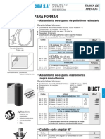 Aislamientos para forrar y tubos