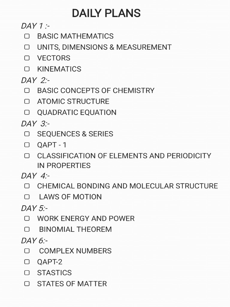 Schedule | PDF