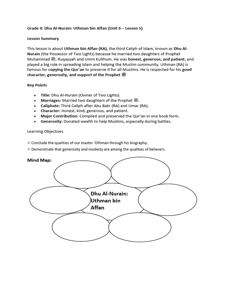 G-4 Jan 5th Worksheet | PDF | Muhammad | Abrahamic Religions
