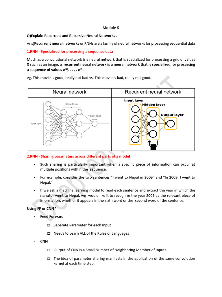 DL Mod5 | PDF | Deep Learning | Speech Recognition