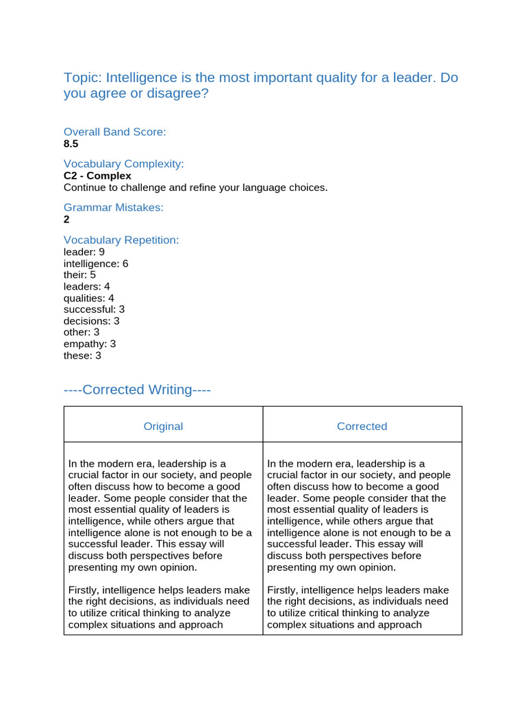 Writing Assessment | PDF | Critical Thinking | Empathy