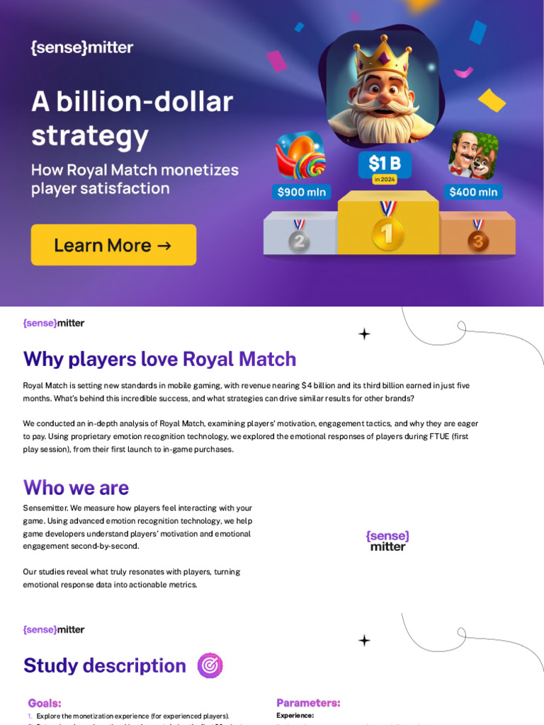 ? Full Deconstruction of Royal Match's Success ? | PDF | Motivation ...
