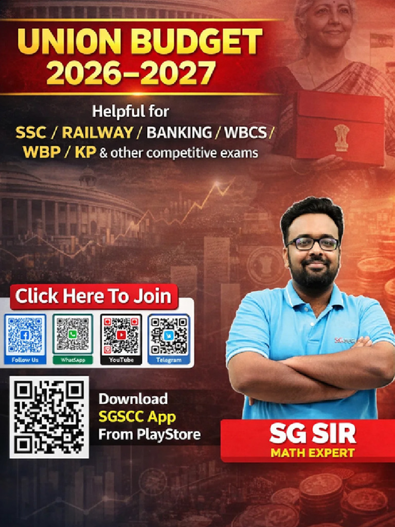 Union Budget 2026-2027 by SGSCC | PDF
