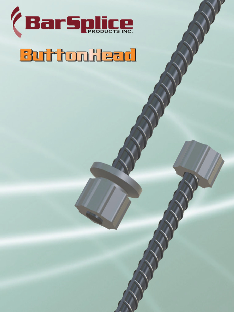 Ft Buttonhead-metric Esp (1) | PDF | Acero | Ingeniería mecánica