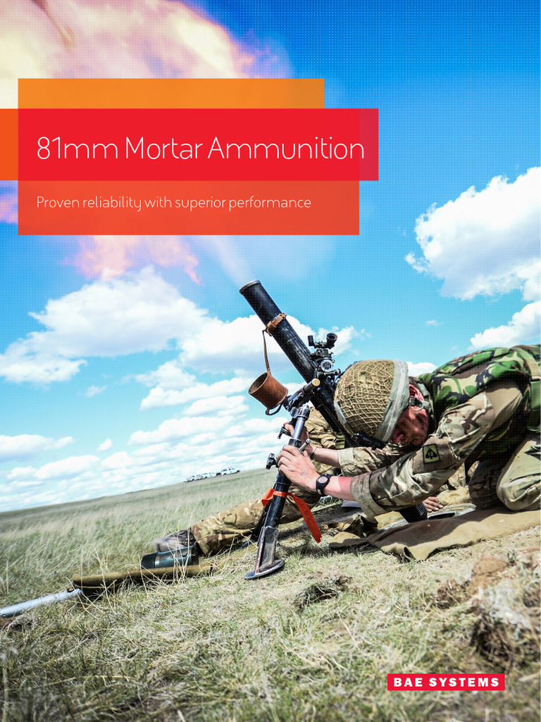 PDF - 81mm Mortar Ammunition Brochure | PDF | Ammunition | Shell ...
