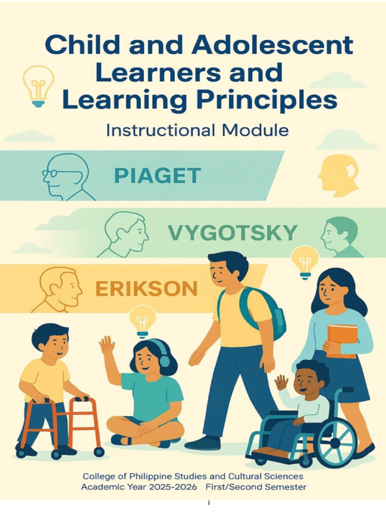 Child and Adolescent Module 1 & 2 | PDF | Learning | Developmental ...