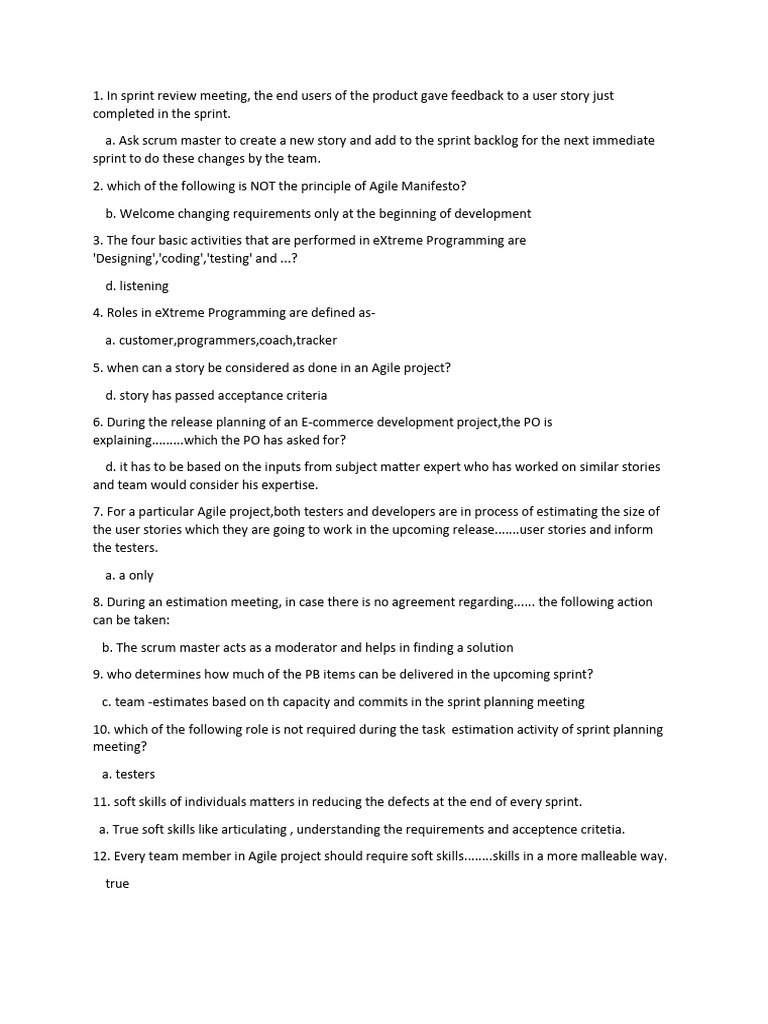 New Microsoft Word Document | PDF | Agile Software Development ...