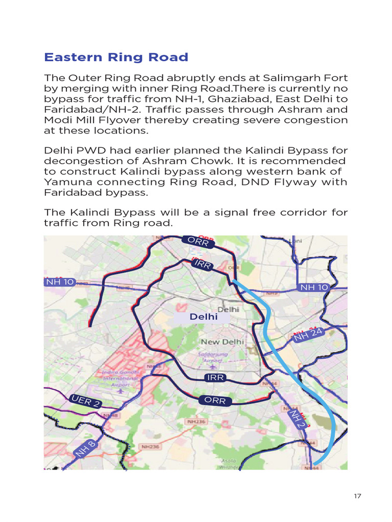 Eastern Ring Road Coimbatore Route Map 964 | PDF