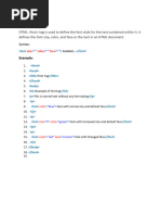 Understanding HTML Doctype Declaration | PDF