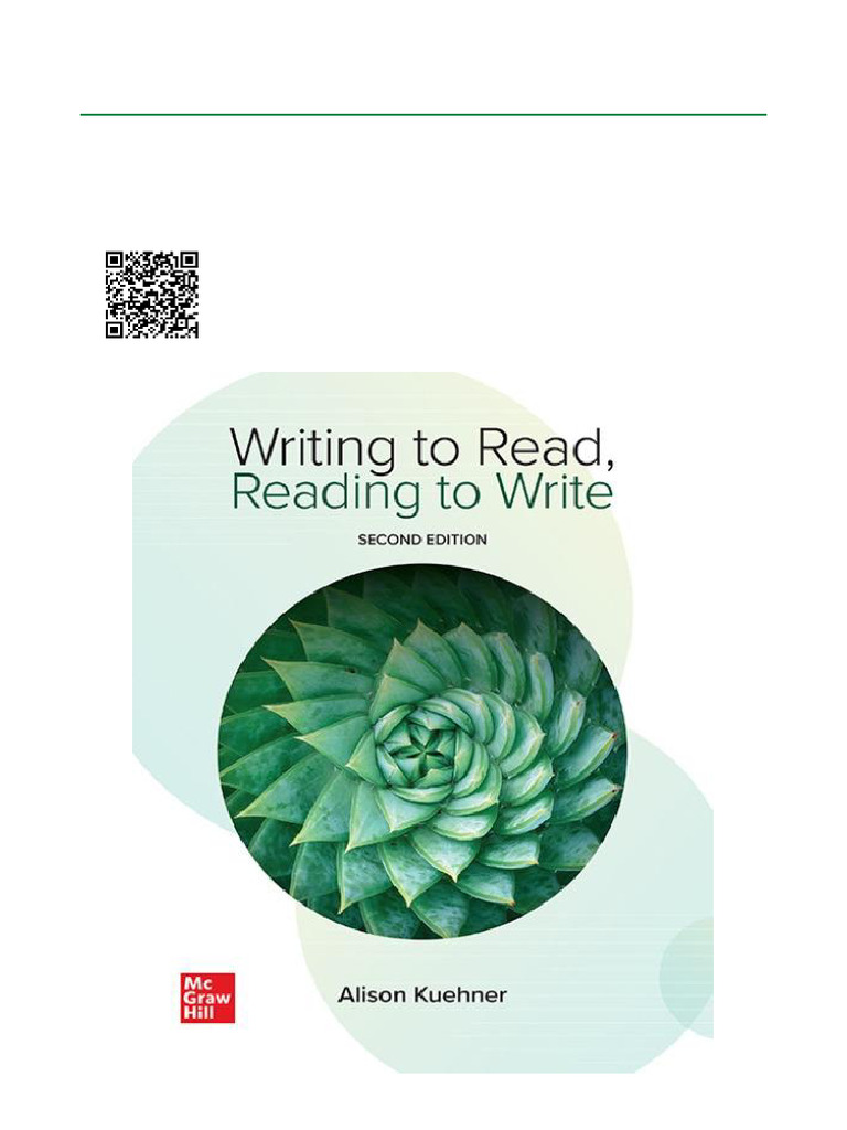 Writing To Read, Reading To Write 2nd Edition ISBN 9781264346851 ...