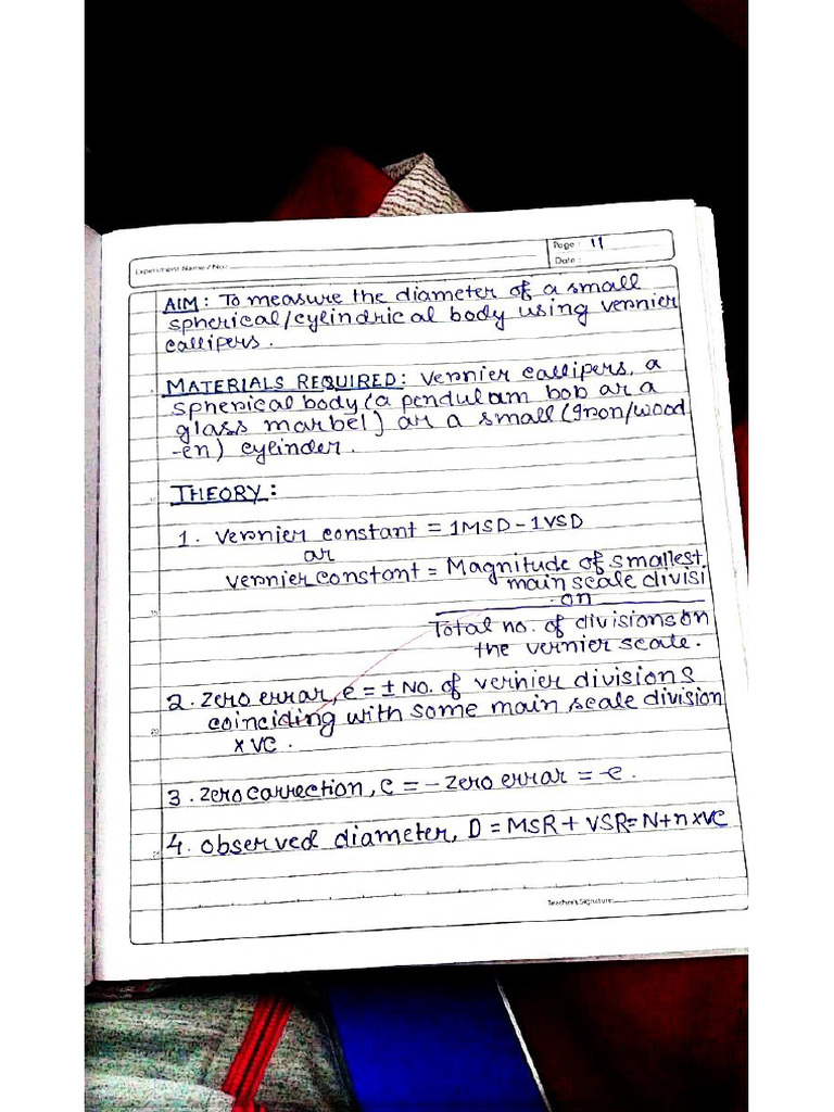Practical 2 (PHYSICS) - 1 | PDF