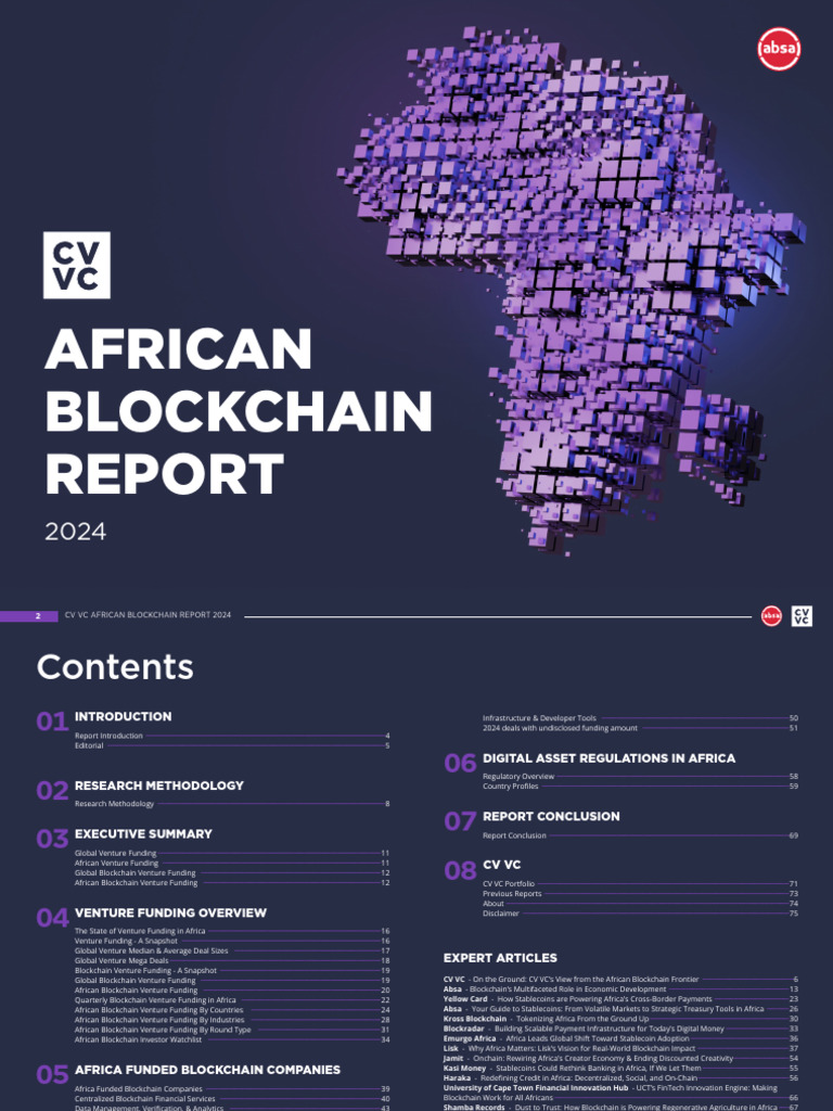 Africa Blockchain Report 2024 - Digital | PDF | Venture Capital ...