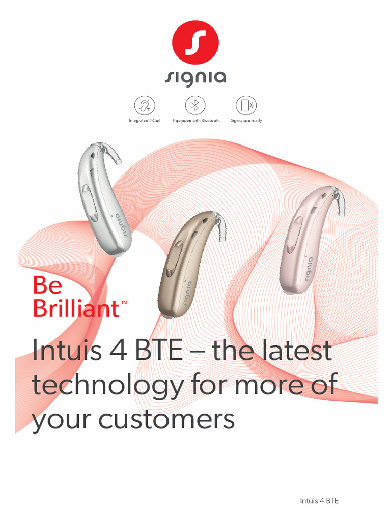Signia Intuis 4 Posters | PDF