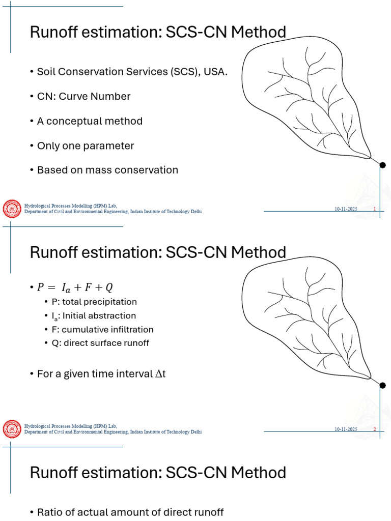Class 30 | PDF | Surface Runoff | Earth Sciences