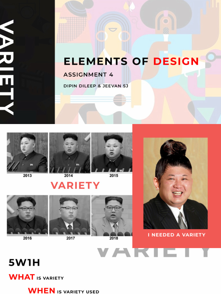 Variety As A Visual Design Principle | PDF