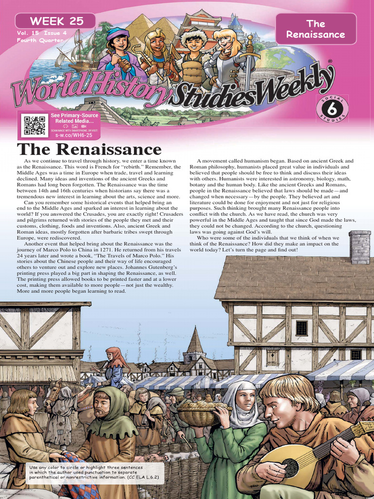 The Renaissance Newsletter | PDF