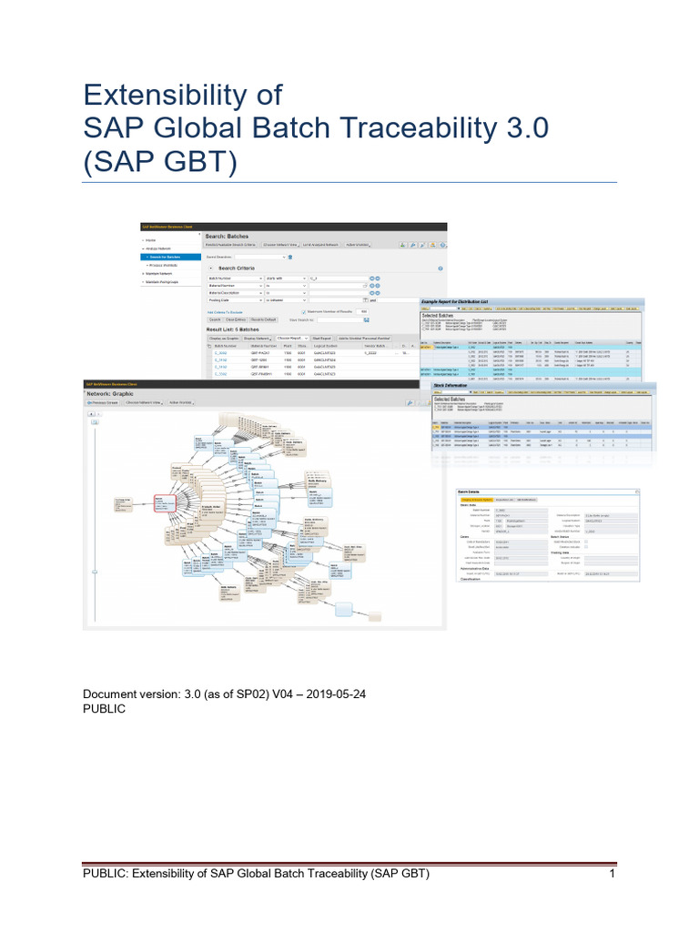 SAP GBT Extensibility GBT3.0 v04 | PDF | Enterprise Resource Planning ...