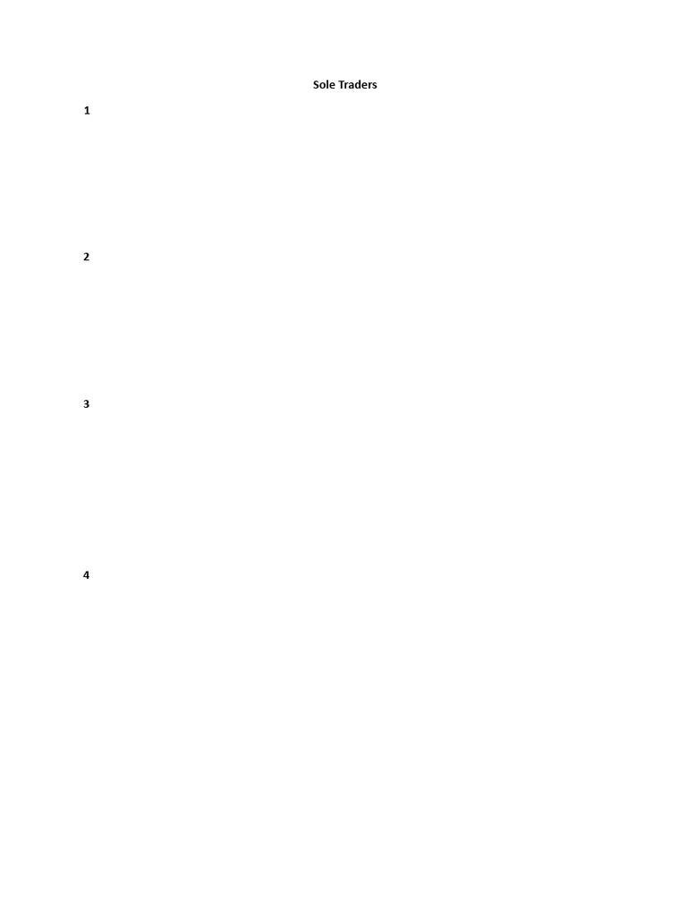 Sole | PDF