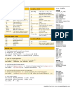 Mod Rewrite Cheat Sheet