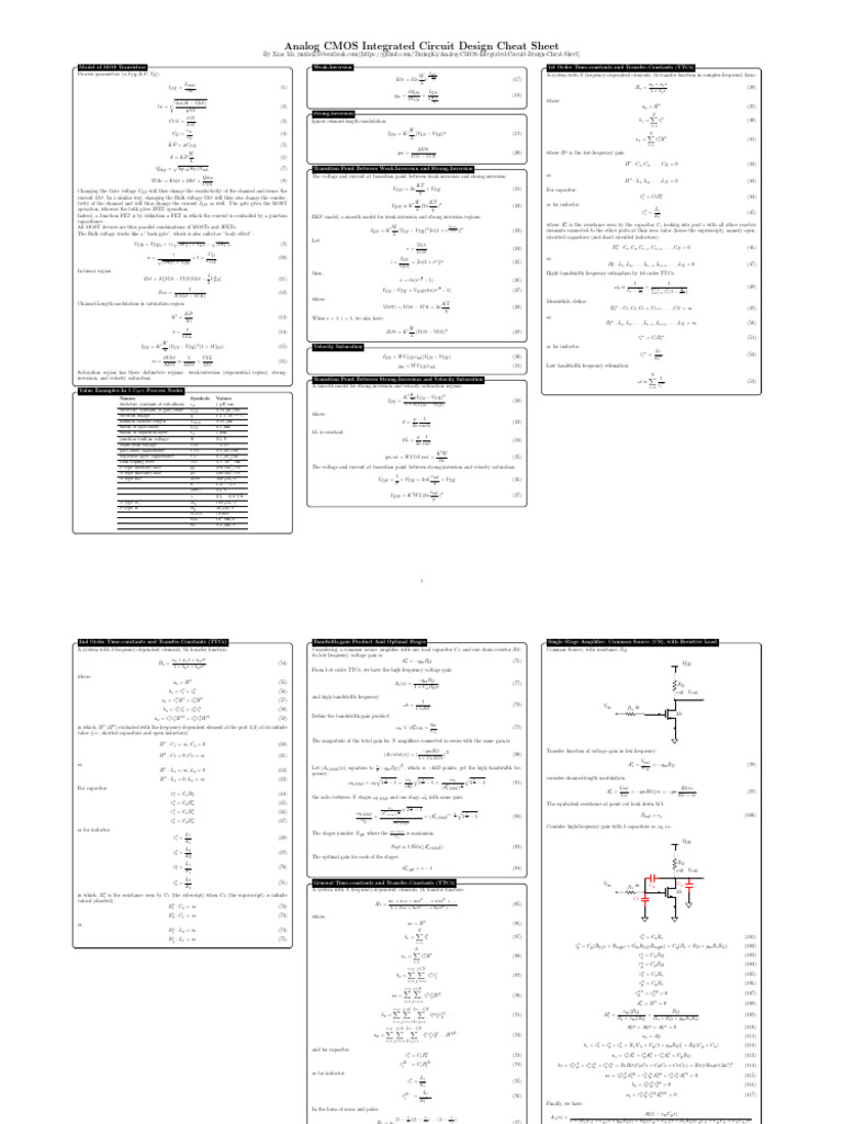 Main | PDF | Field Effect Transistor | Semiconductor Devices