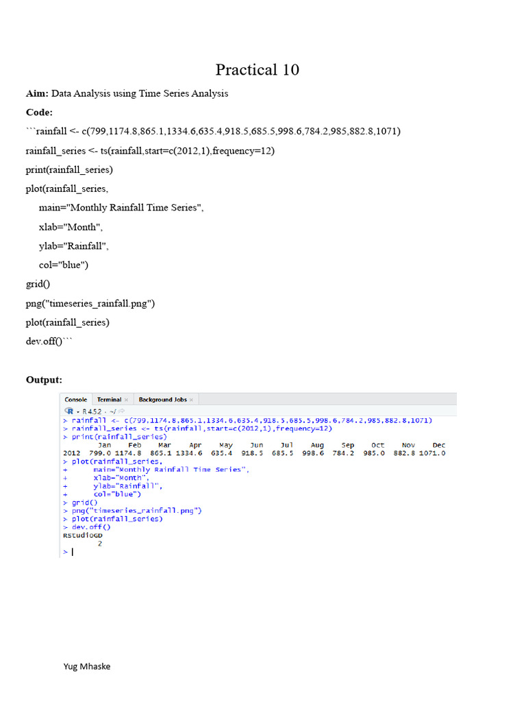Practical 10 | PDF