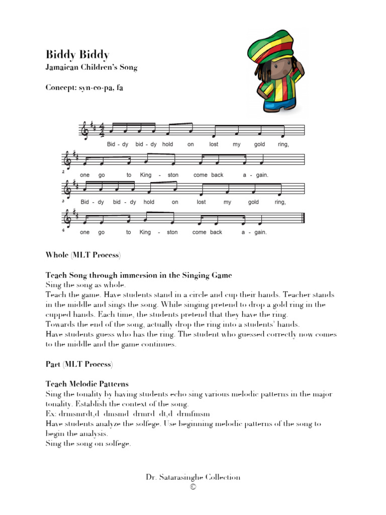 Biddy Biddy | PDF | Rhythm | Musicology