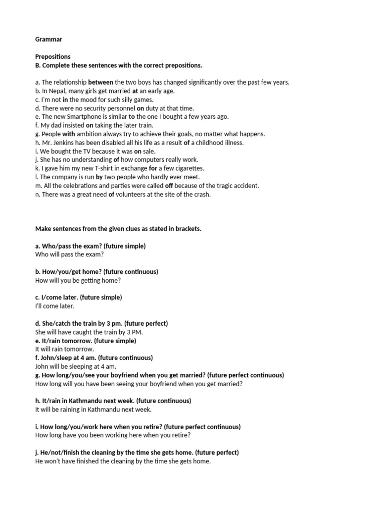 Grammar | PDF | Syntax | Grammar