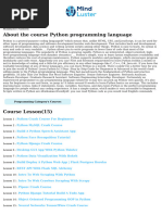 Complete Python Course: Beginner to Advanced | PDF