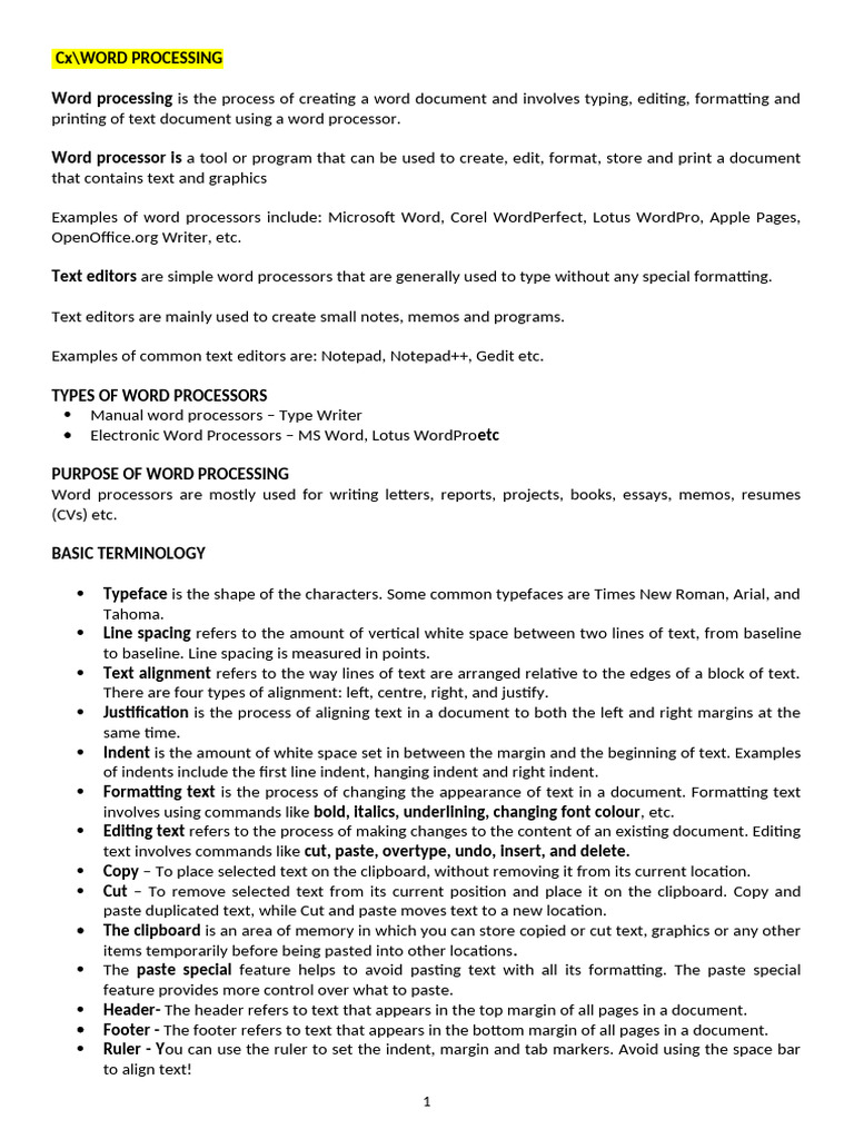 Computer Practical Manual | PDF | Spreadsheet | Word Processor