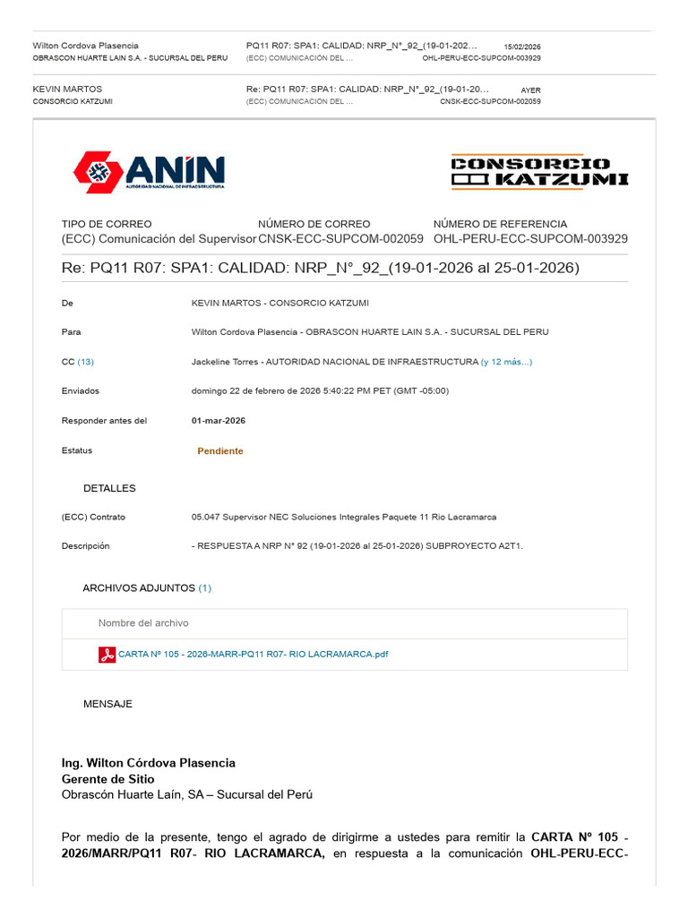 Cnsk Ecc Supcom 002059 | PDF | Empresas