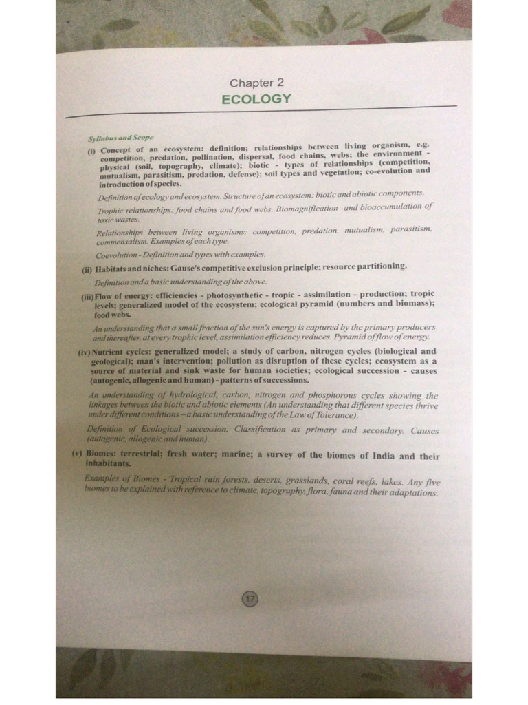 EVS Chapter 2 | PDF
