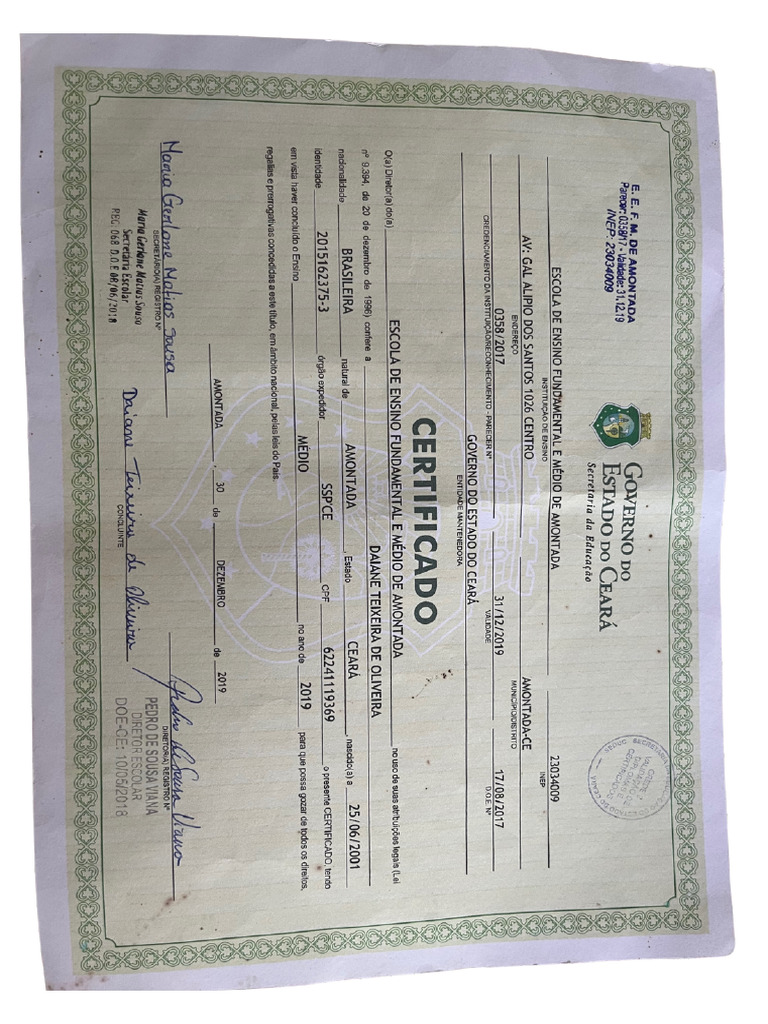 Certifica Do | PDF