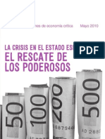 TAIFA 07 La Crisis en El Estado Espanol El Rescate de Los Poderosos