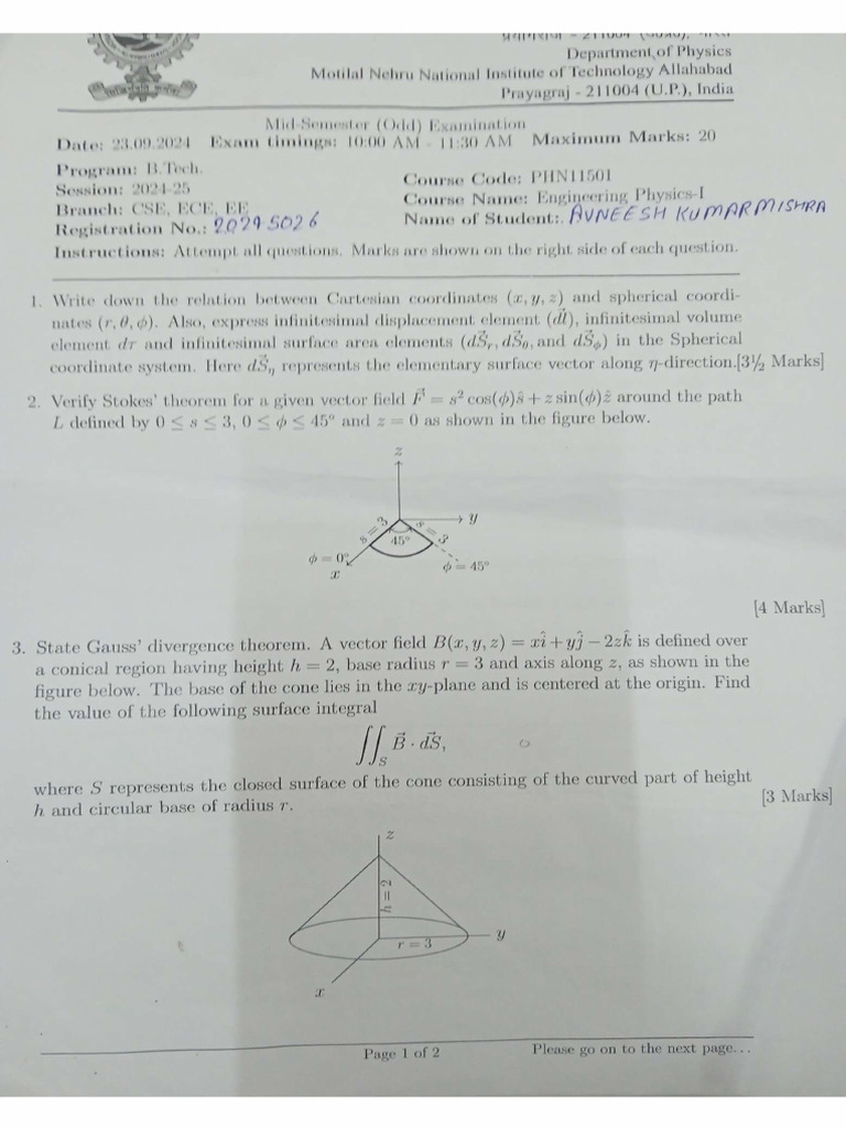 Mid Sem 2024 | PDF