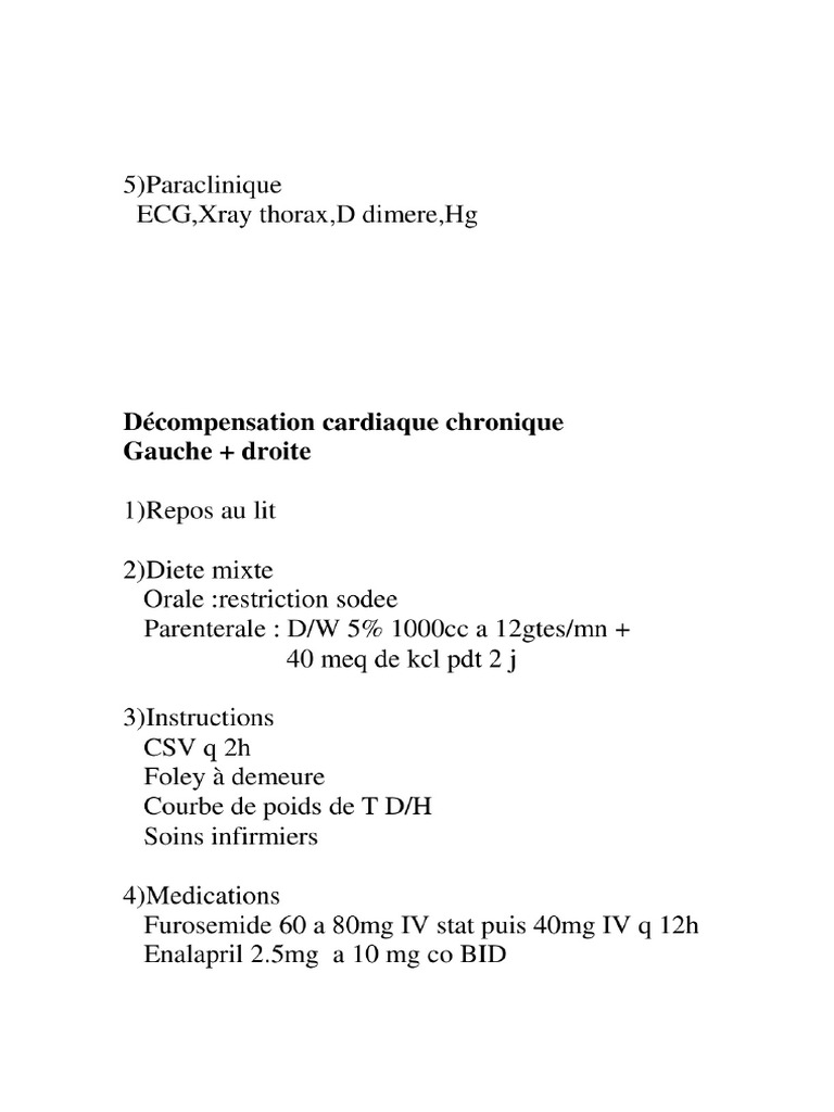 Protocol Urgences 2018 | PDF