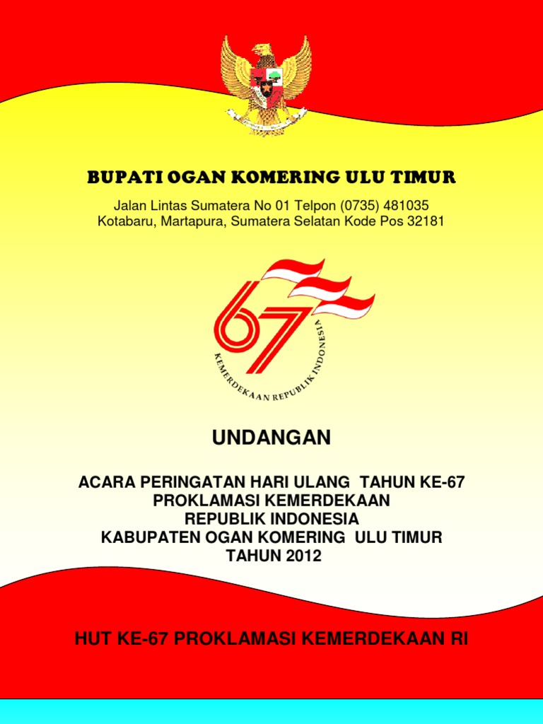 Undangan RESMI 17 AGUSTUS 2012 Draf