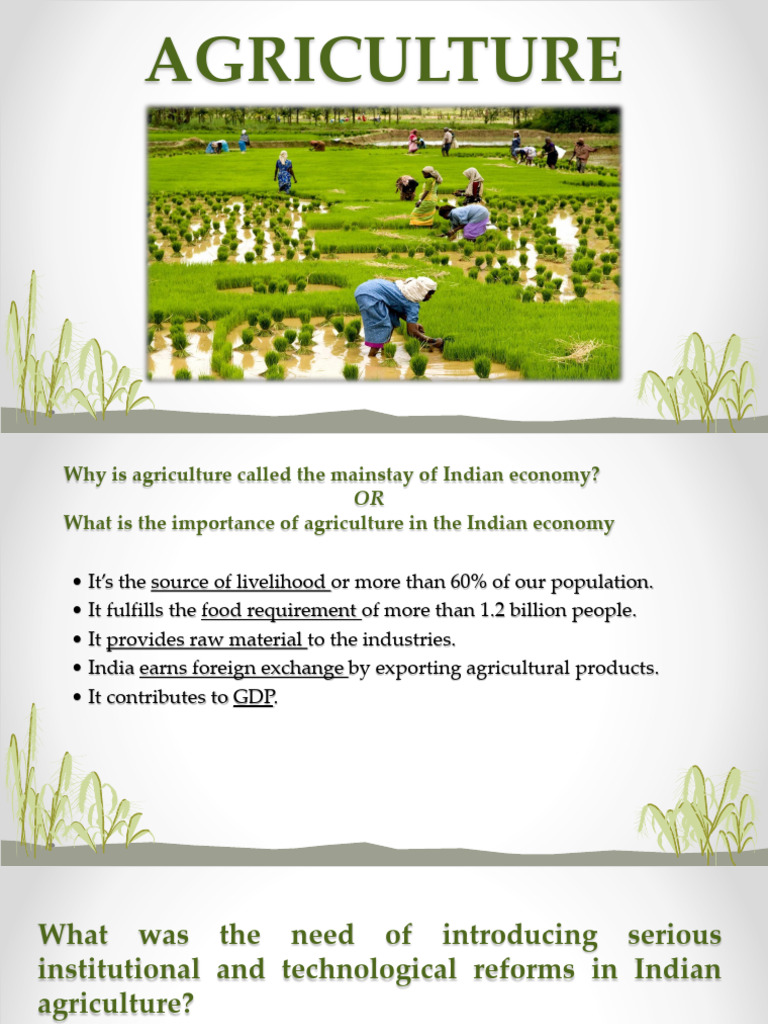 Capsule Course Agriculture | PDF | Agriculture | Intensive Farming